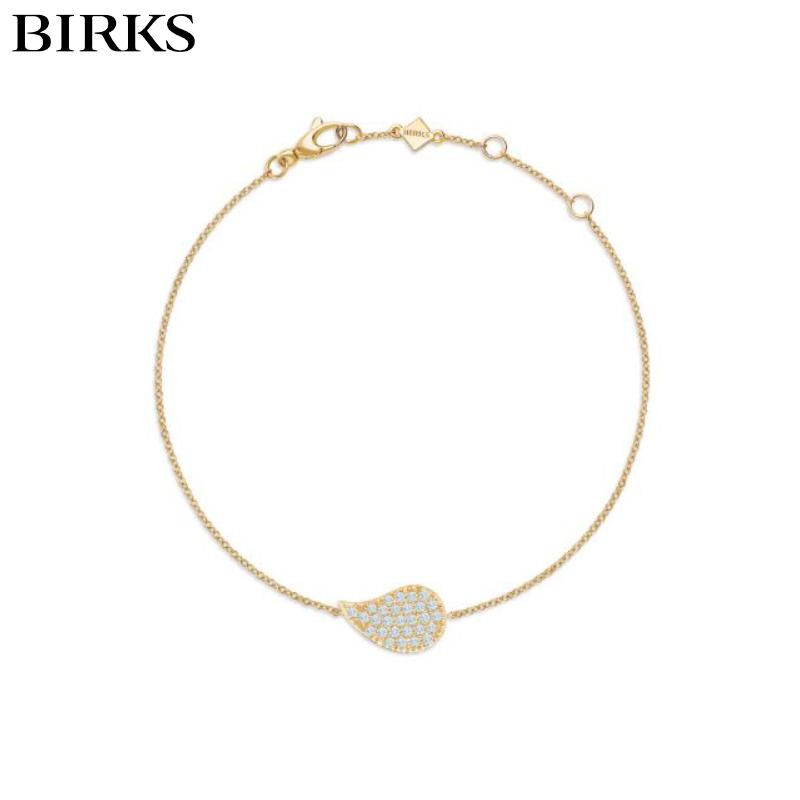 18KY Birks Petale Diamond Bracelet