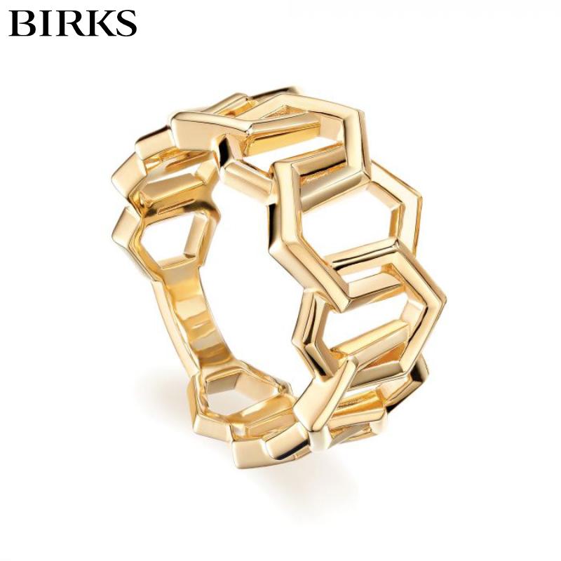 18KY Birks Bee Chic Ring size 7