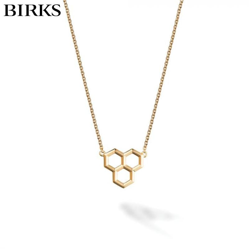 18KY Birks Bee Chic Necklace