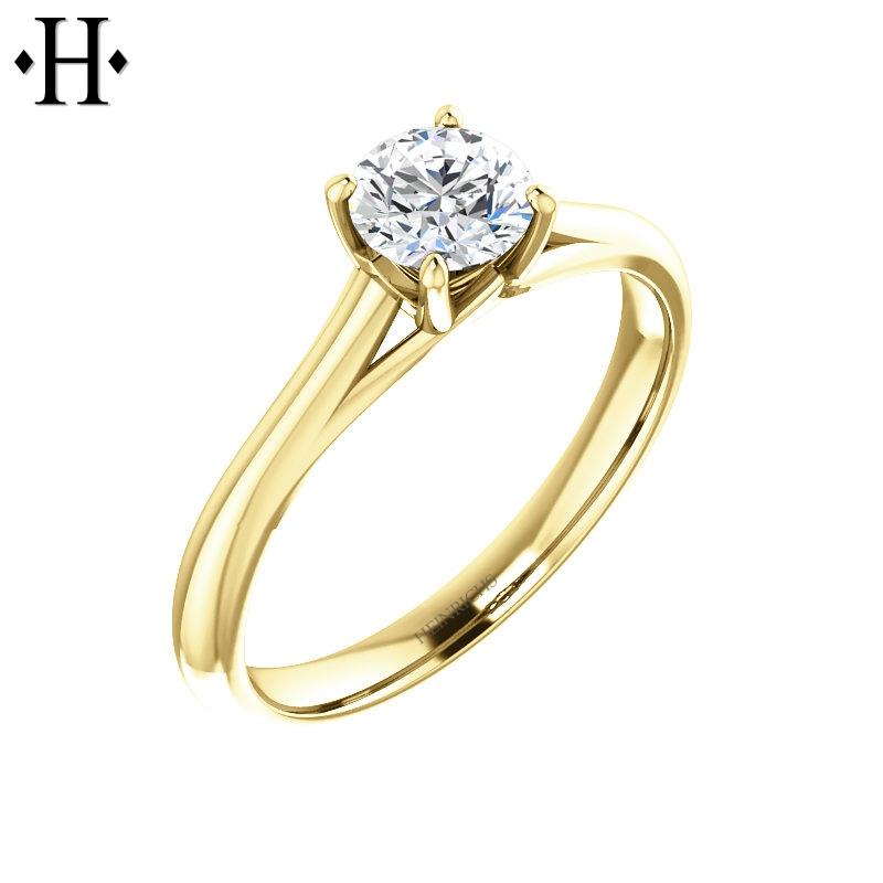 14KY 0.50ct Natural Diamond Ring