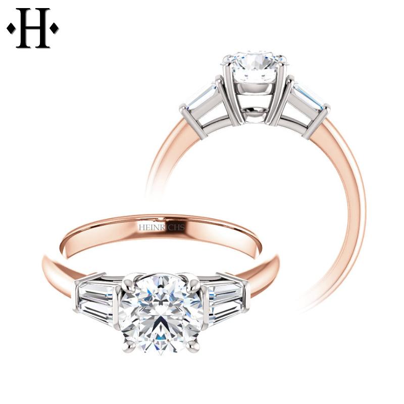 14KRW Customizable Diamond Ring