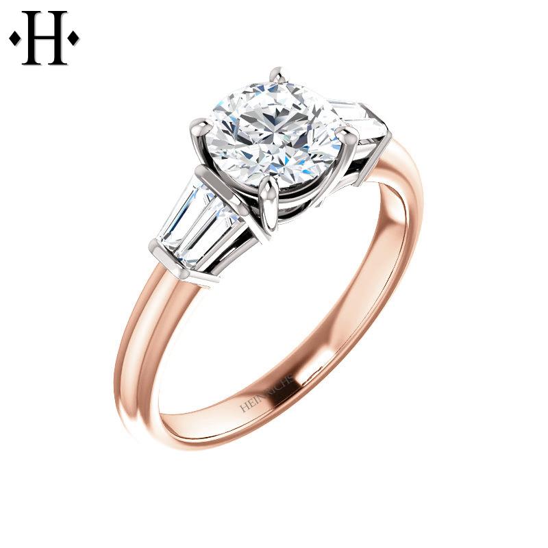 14KRW Customizable Diamond Ring