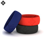 Silicone Wedding Rings (3-Pack)