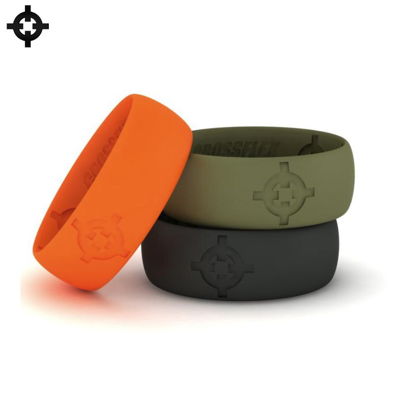 Silicone Wedding Rings (3-Pack)