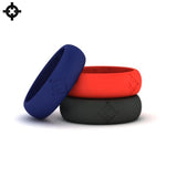 Silicone Wedding Rings (3-Pack)