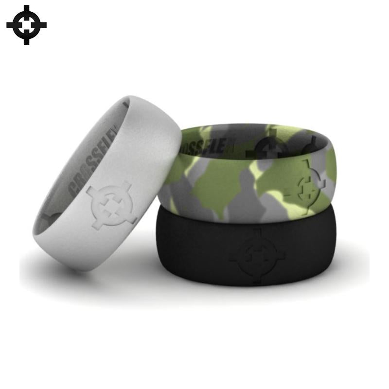 Silicone Wedding Rings (3-Pack)