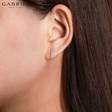 14KW 0.50ctw Natural Diamond Earrings 2.6mm