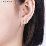 14KW 0.52ctw Natural Diamond Earrings