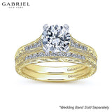 14KYW Customizable Diamond Ring