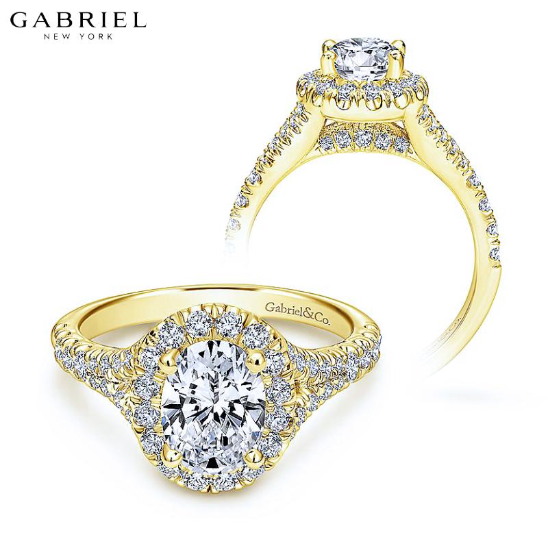 14KY Customizable Diamond Ring