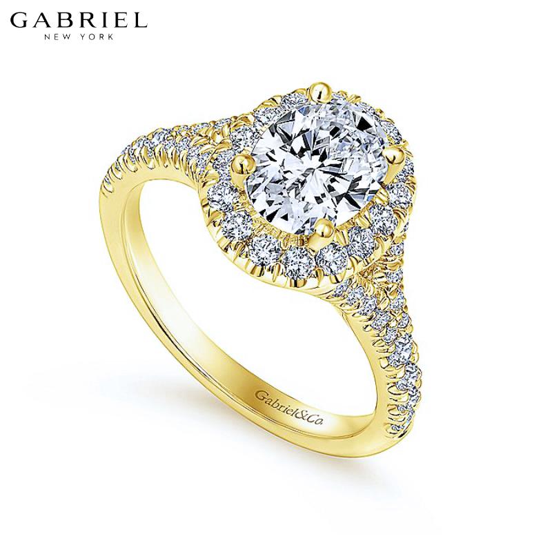 14KY Customizable Diamond Ring