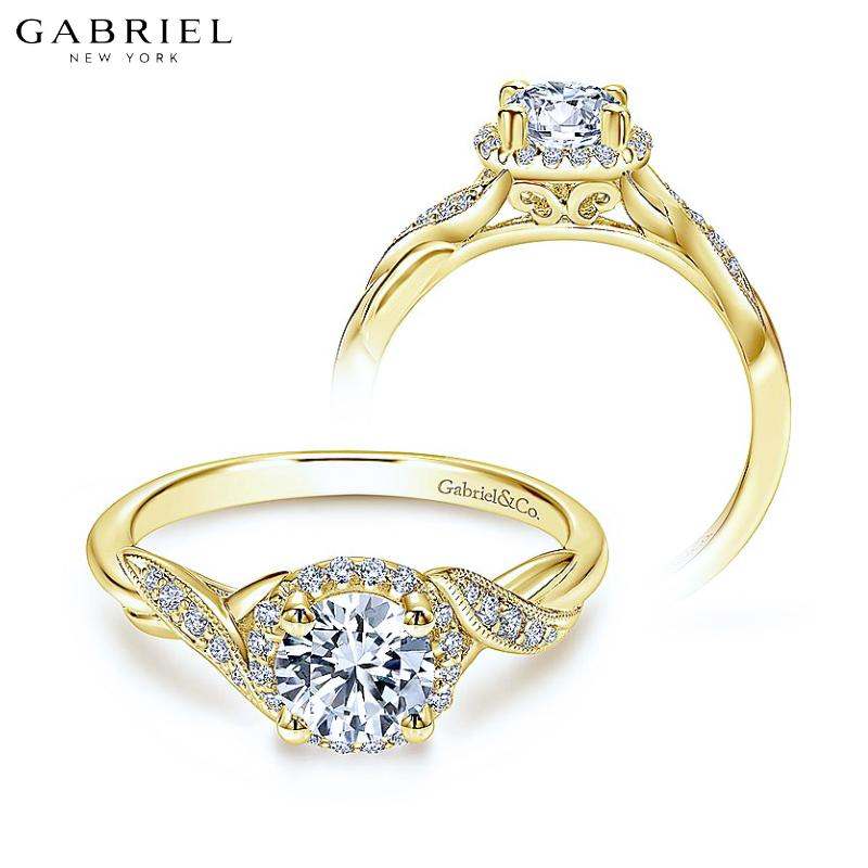 14KY Customizable Diamond Ring