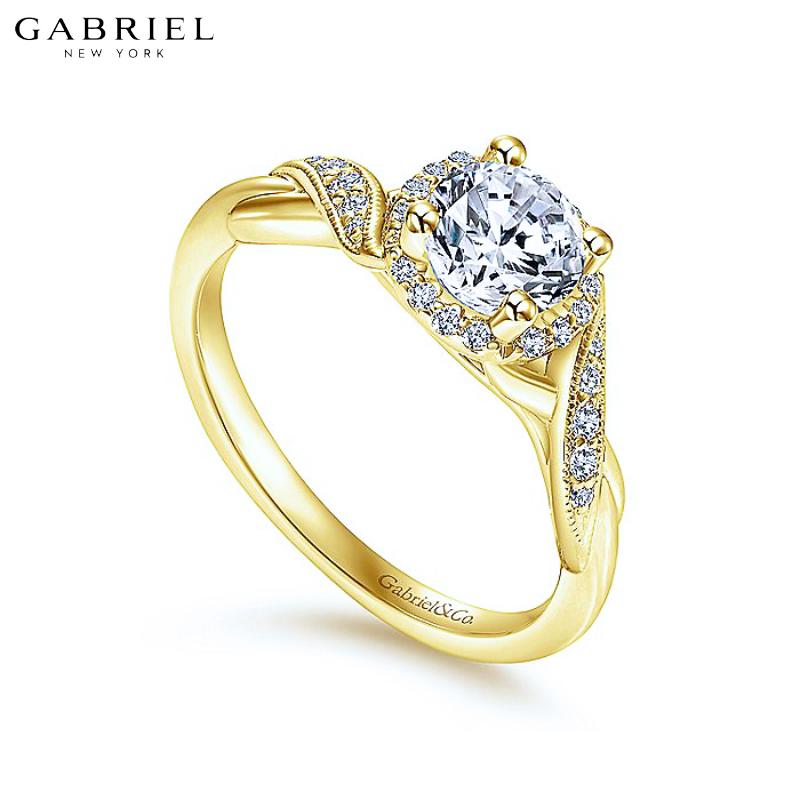 14KY Customizable Diamond Ring