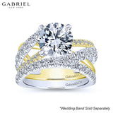 14KYW Customizable Diamond Ring