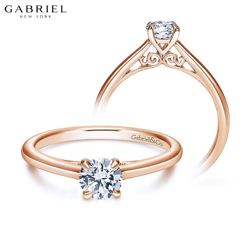 14KR Customizable Diamond Ring