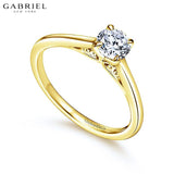 14KY Customizable Diamond Ring