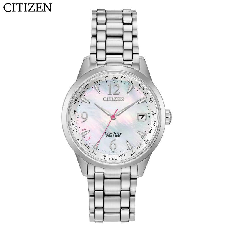 Eco-Drive World Time Quartz 36mm