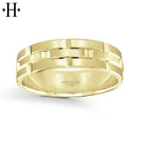 10KY Classic Comfort Fit Ring 8mm