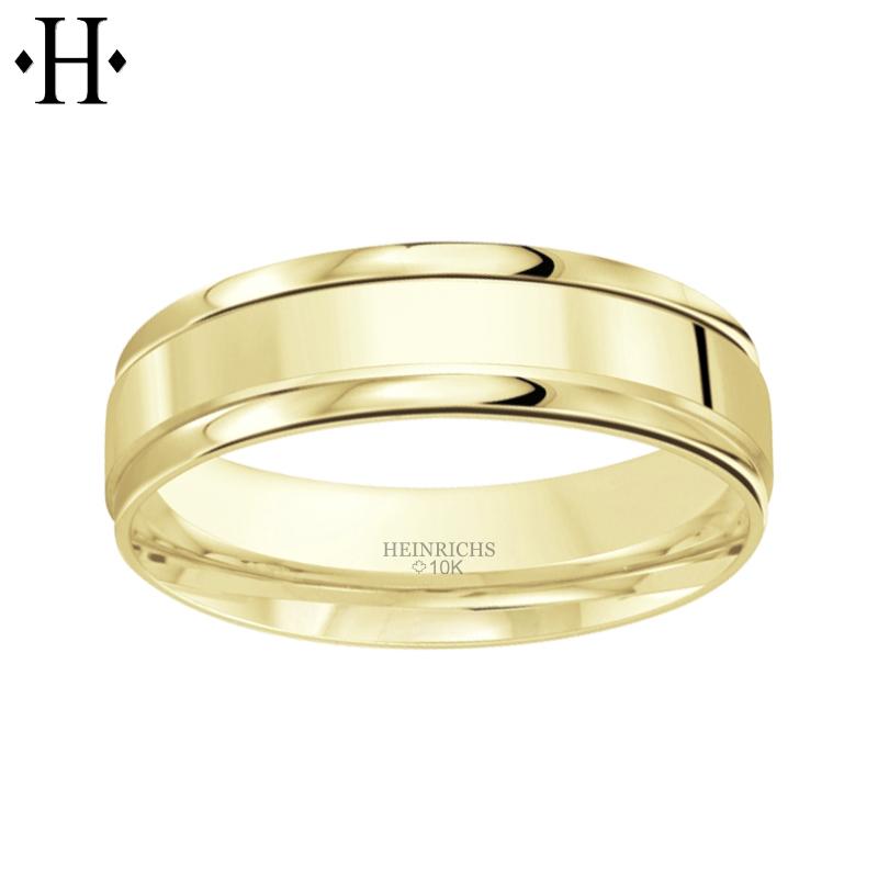 10KY Classic Comfort Fit Ring 8mm