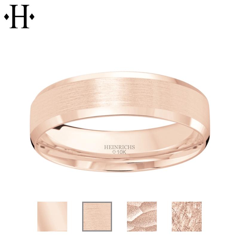 10KR Customizable Comfort Fit Ring 6mm