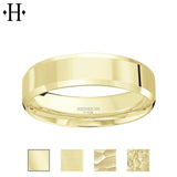 10KY Customizable Comfort Fit Ring 6mm