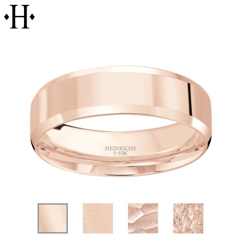 10KR Customizable Comfort Fit Ring 8mm