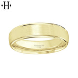 10KY Classic Comfort Fit Ring 6mm