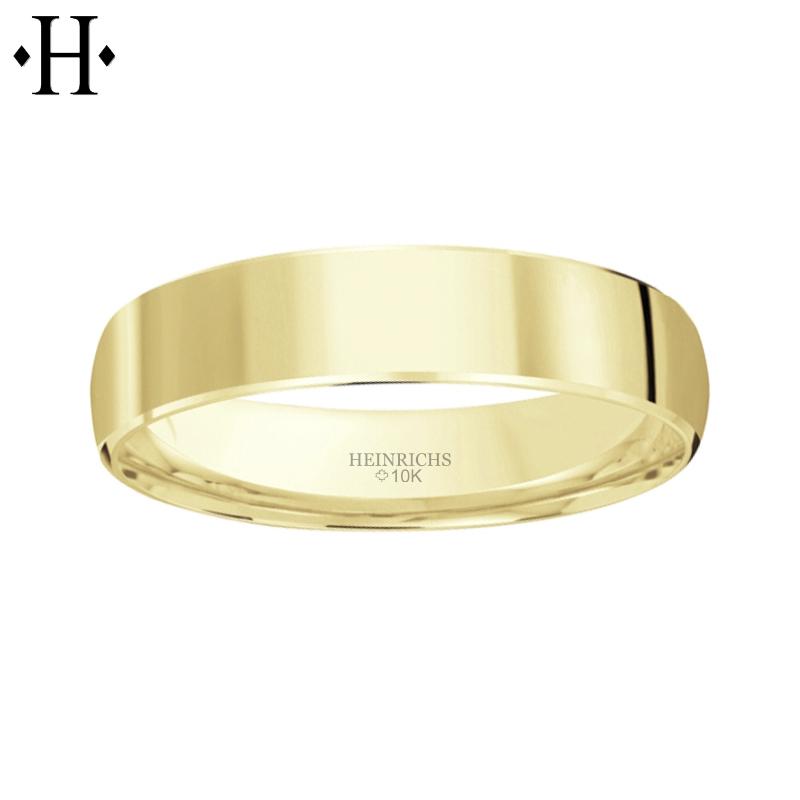 10KY Classic Comfort Fit Ring 5mm