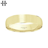 10KY Classic Comfort Fit Ring 6mm