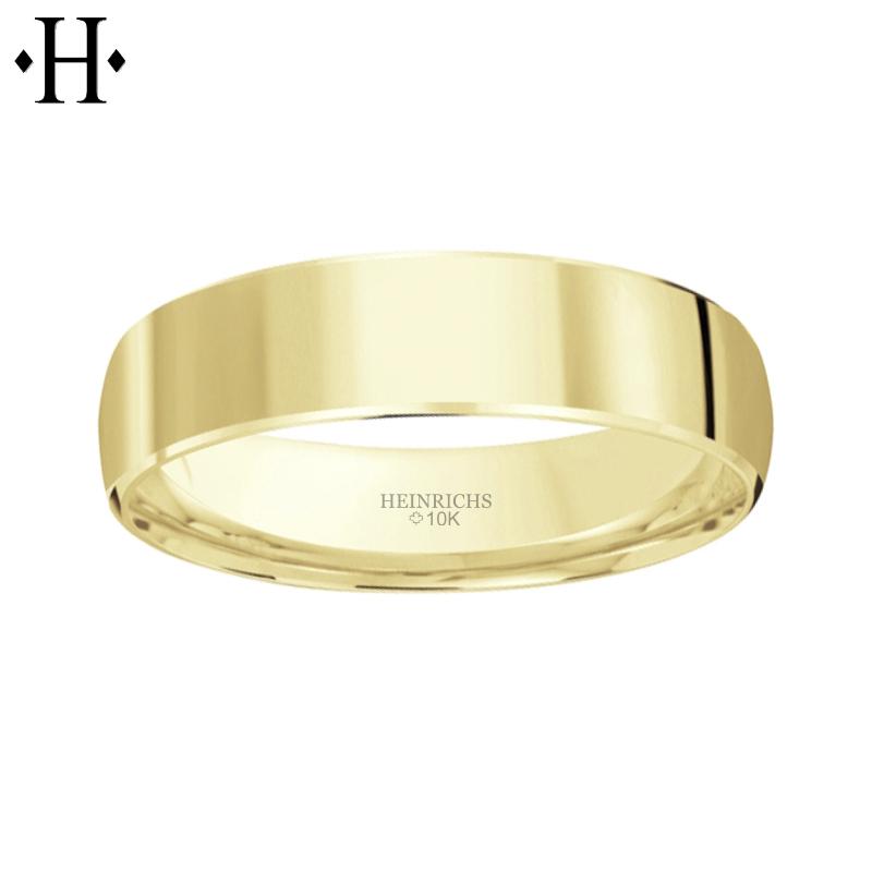 10KY Classic Comfort Fit Ring 7mm