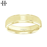 10KY Classic Comfort Fit Ring 6mm