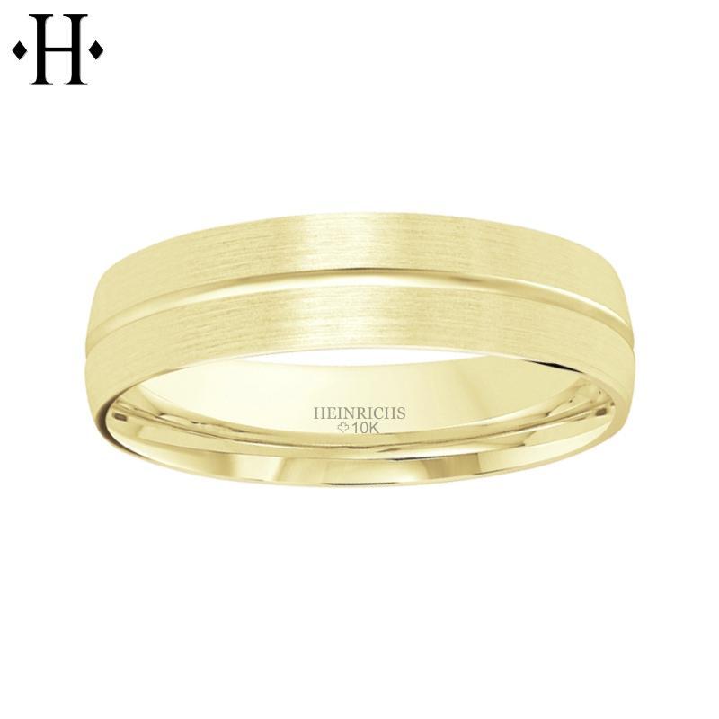 10KY Classic Comfort Fit Ring 6mm