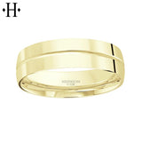10KY Classic Comfort Fit Ring 8mm