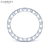 14KW 0.22ctw Natural Diamond Ring 3.0mm