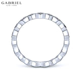 14KW 0.21ctw Black Diamond Ring 3.0mm