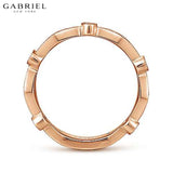 14KR 0.19ctw Natural Diamond Ring 3.3mm