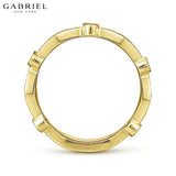 14KY 0.19ctw Natural Diamond Ring 3.3mm