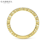 14KY 0.10ctw Natural Diamond Ring 1.7mm