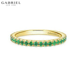 14KY Emerald Ring 1.9mm