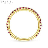 14KY Ruby Ring 1.9mm