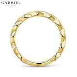 14KY 0.15ctw Natural Diamond Ring 2.5mm