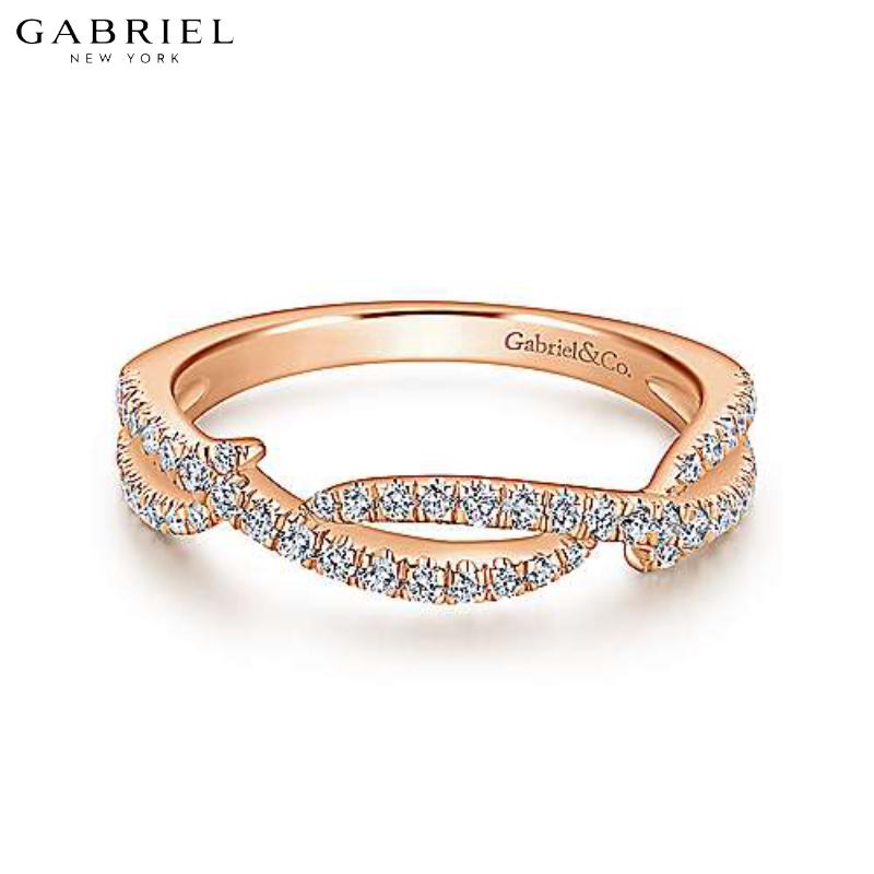 14KR 0.29ctw Natural Diamond Ring 4.0mm