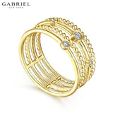 14KY 0.05ctw Natural Diamond Ring