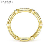 14KY 0.25ctw Natural Diamond Ring 3.5mm