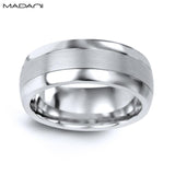 White Gold & Cobalt Ring 7mm