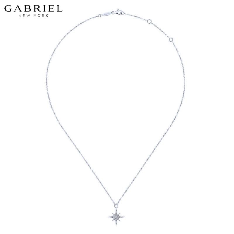 14KW 0.23ctw Natural Diamond Necklace