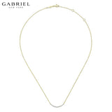14KY 0.25ctw Natural Diamond Necklace