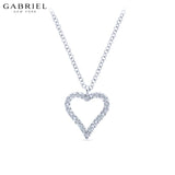 14KW 0.12ctw Natural Diamond Necklace