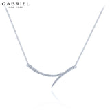 14KW 0.22ctw Natural Diamond Necklace