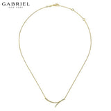 14KY 0.24ctw Natural Diamond Necklace